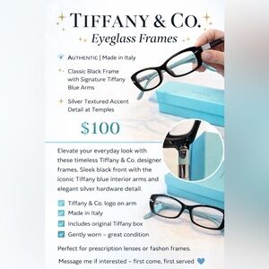 Tiffany & Co. Eyeglass Frames with Box